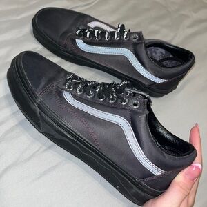 limited edition reflective deathly hallows vans
women’s size 8